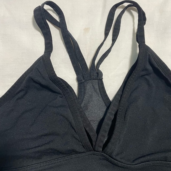PINK Victoria's Secret Black Performance Sports Bra size L - Picture 2 of 5